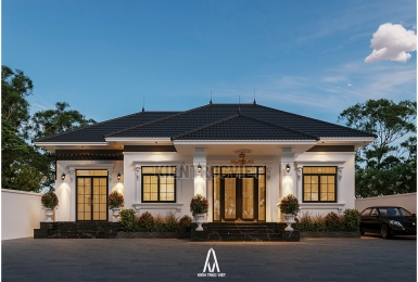 Nhà Cấp 4 Sân Vườn Mái Nhật 15m 4 gian Thiết Kế Đẹp