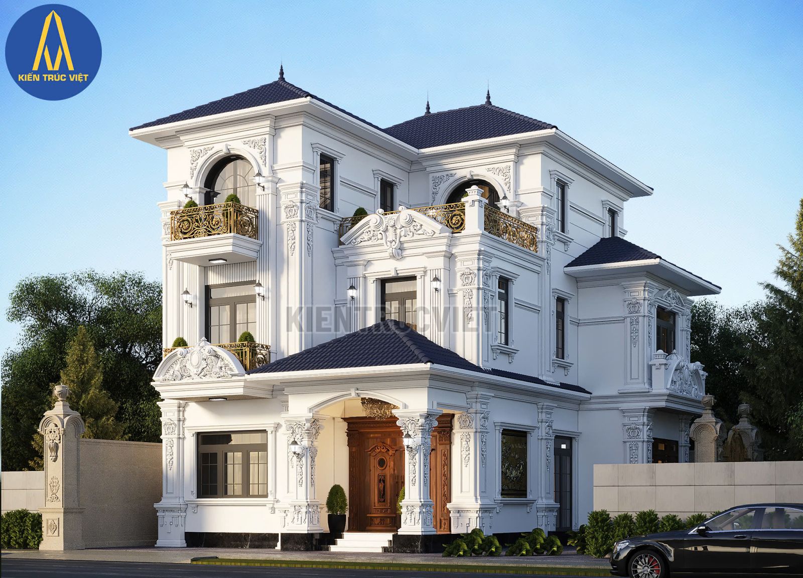 3D Ngoại Thất Biệt Thự