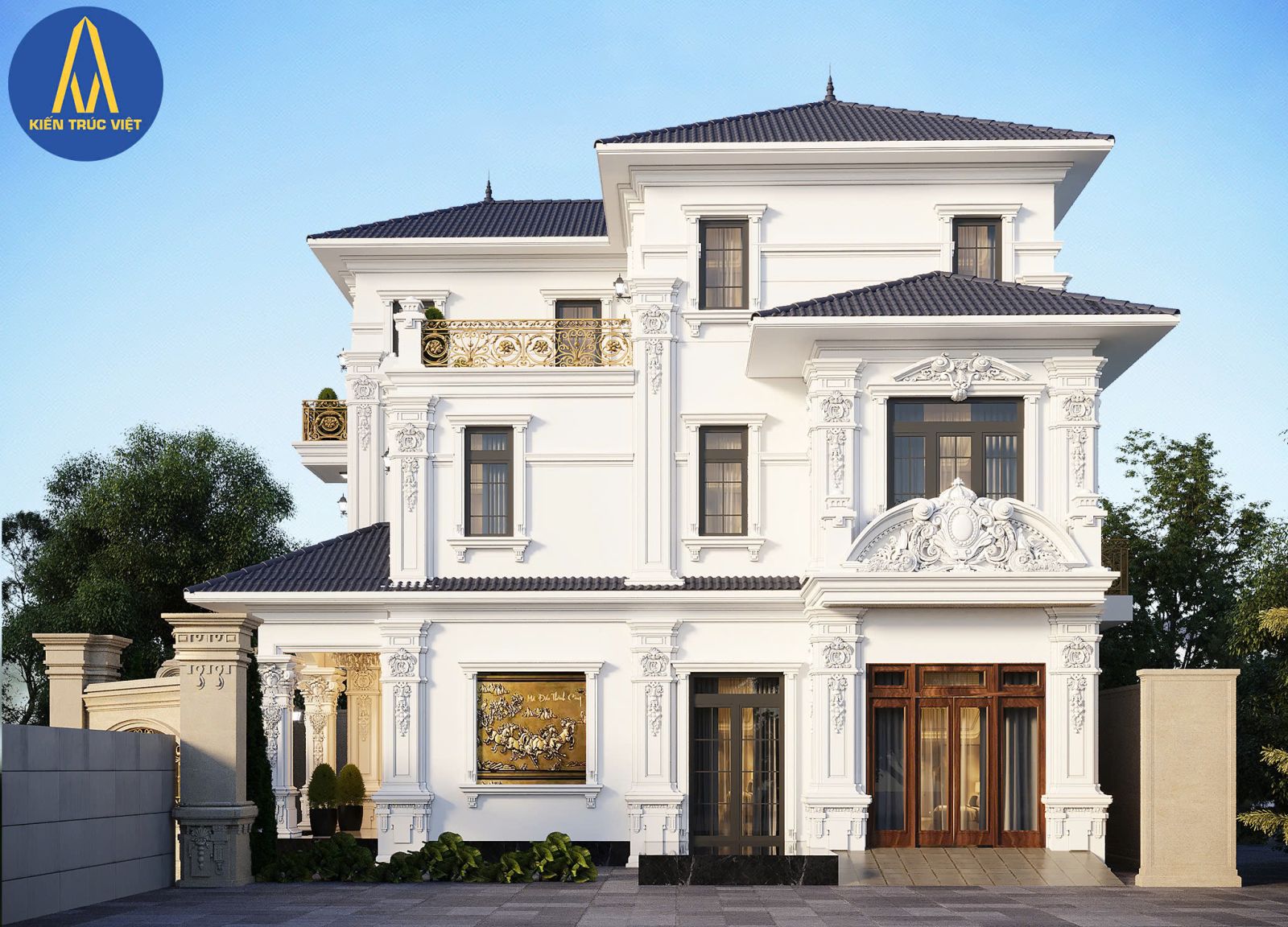3D Ngoại Thất Biệt Thự