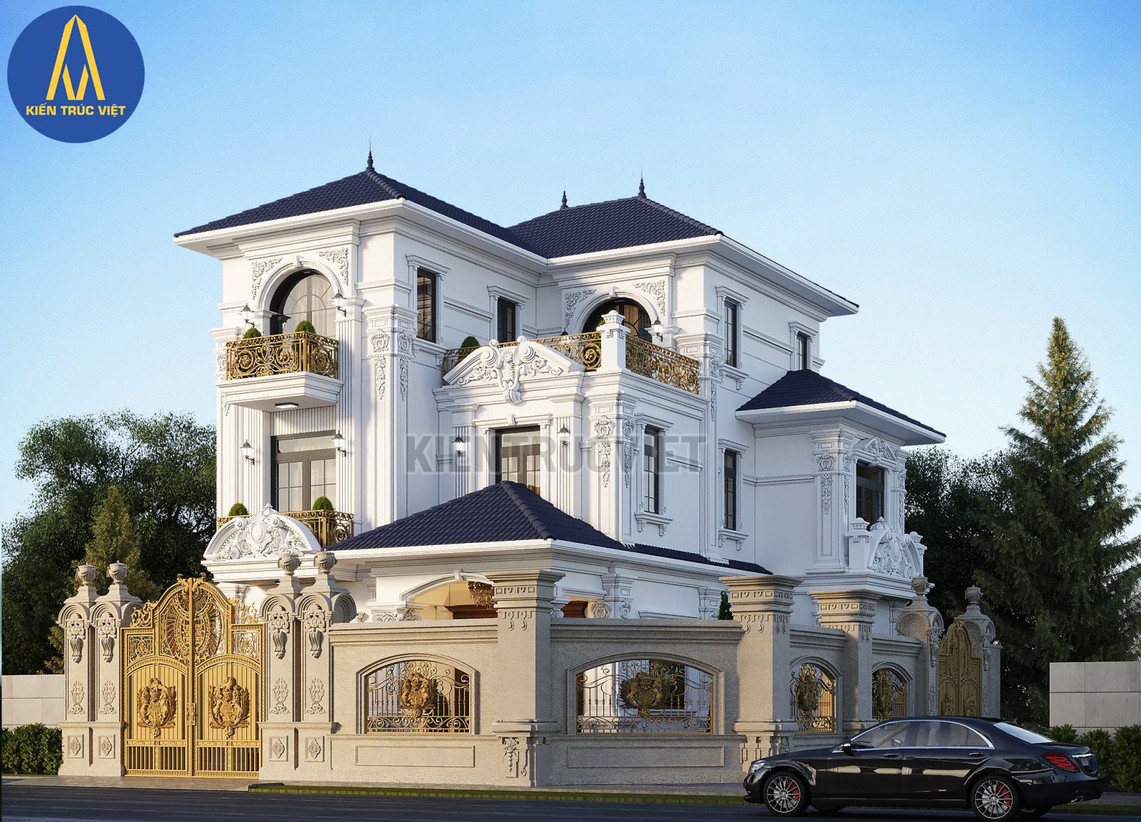 3D Ngoại Thất Biệt Thự
